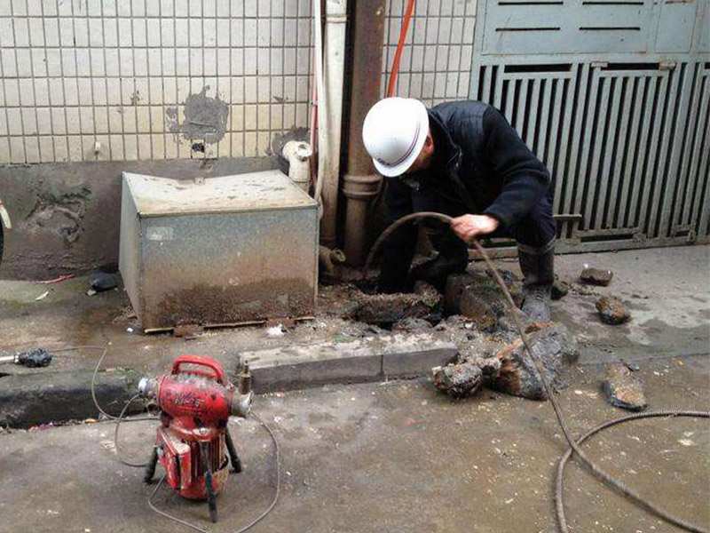 卢龙疏通下水道-洗菜池疏通